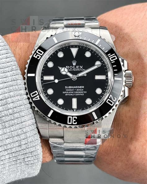 rolex sub no date wheel|2023 submariner no date 124060.